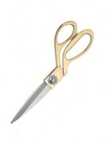 Cirelle 1 buah Gunting Jahit, Gagang Emas, Gunting Potong Presisi, Mata Pisau Baja Tahan Karat Tajam untuk Menjahit Kain dan Kerajinan, Modern, Gunting Jahit Pakaian Profesional, Cocok untuk Mereka yang Senang Membuat Pakaian dengan Tangan dan untuk Pemotongan Rutin. - emas - View 8