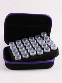 30 Grids Diamond Painting Storage Box, Shockproof Containers For Diamond Painting Accessories, Suitable For Jewelry, Beads, Rings, Pendants, Rhinestones And Glitter - 30 Bottles Bag - View 5