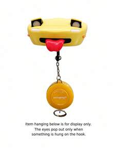 superFUNNYmarket 1Pc AE86/Mia Car Shaped Key Holder, Creative Wall-Mounted Key Hanger With Light-Up Headlights, Retro Car Rear Design Hook, Multiple Styles & Colors Available, Durable Plastic Key Organizer For Entryway, Hooks Light Up When Keys Are Hung, - multicolor - View 12