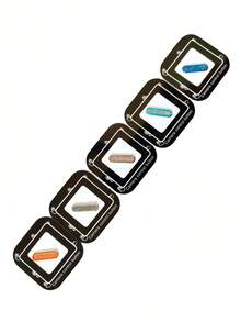 Pegatinas universales para botones de cámara - Compatibles con los modelos de las series 17 y 16, incluidos el 17, 17 Pro, 17 Pro Max, 16, 16 Plus, 16 Pro y 16 Pro Max. Fabricadas en vidrio templado de alta definición, proporcionan una protección robusta mientras se ajustan perfectamente a los botones de control de la cámara, garantizando un funcionamiento suave y sin esfuerzo, el zoom y el toque. - Multicolor - Ver 5