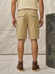3pcs Men's Casual Cargo Shorts, Outdoor Sports Side Pocket DesignBermuda Shorts, Summer - Multicolor - View 3