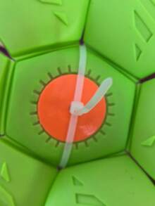 Magic Bouncing Transformable UFO Dog Toy, Interactive Deformation Flying Disc Ball For Outdoor Fetch Play, Durable TPR Toy For Park Backyard Beach - Multicolor - View 7