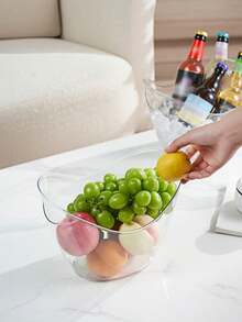 Acrylic Beverage Storage Ice Bucket And Ice Scoop Set, Ideal For Drinks, Kitchen Use, Dinners And Parties - View 2