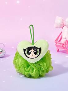 THE POWERPUFF GIRLS X Joivida 1Pc Cute Three-Dimensional Bath Ball, Super Soft Foaming Net - Powerpuff Girls - View 2