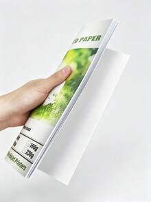 Tonpei A4 50sheets 180g 200g 230g High Glossy Photo Paper Single Side Coated Printing P-Back By Inkjet Printer - White - View 4
