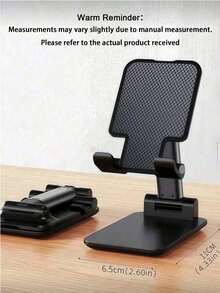 Foldable Desk Phone Holder Stand, Compatible With All Smartphones, Ideal Office Accessory, Suitable For Android Phones, Birthday Gift For Family And Friends, Phone Accessory - Multicolor - View 2