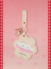 HELLO KITTY AND FRIENDS | SHEIN Cartoon Mini Pocket Mirror Keychain Bag Pendant, Portable Makeup Mirror With Lanyard And Buckle - Multicolor - View 7