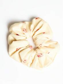MUSERA 水果印花抓髮圈細節抓皺髮圈 春夏度假 伊比薩節慶 熱帶度假風 Saltwash - 黃色 - 查看 3