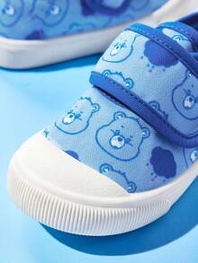SHEIN X Care Bears A Pair Of Cartoon-Patterned Cute Baby Non-Slip And Wear-Resistant Sneakers, Daily Casual Shoes Suitable For Babies To Wear Indoors And Outdoors - Blue - View 9