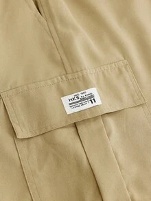 3pcs Men's Casual Cargo Shorts, Outdoor Sports Side Pocket DesignBermuda Shorts, Summer - Multicolor - View 9