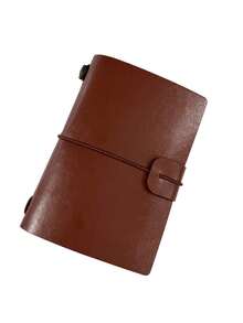 Haus Hana A7 Mini Loose Leaf Binder Notebook With Blank & Lined Pages, Portable Elastic Strap Journal, Pocket Diary Planner For Writing, Drawing, Sketching, To Do List, Scrapbook, Office Desk, Home Workspace, Handbag, Backpack, Meeting Notes, Gift & Daily Use - multicolor - View 20