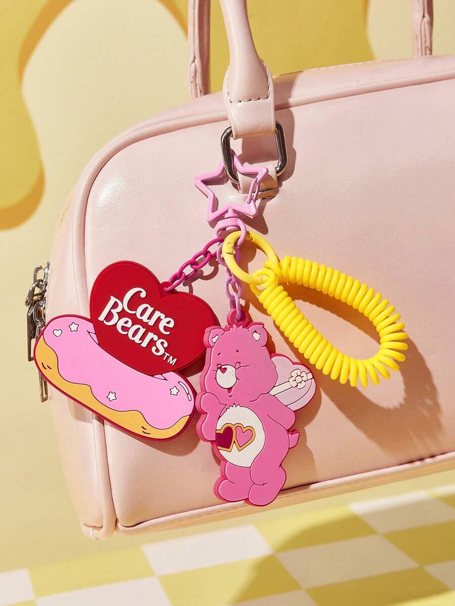 Care Bears Keychain, Bag Decoration, Bag Hanger Chain - Multicolor - View 1