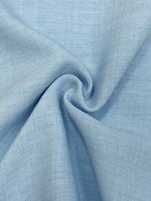 Glimmora Women's Solid Color Pleated Casual Daily Wear Spaghetti Strap Jumpsuit - Blue - View 6