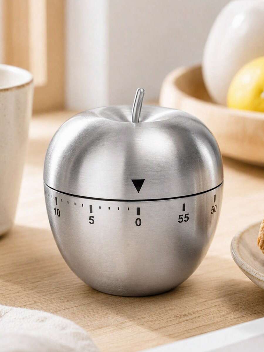 Haus Hana 1pc Kitchen Timer, A Digital Countdown Timer For Cooking, Baking, Study, Exercise, Suitable For Time Management In Schools, Families, And Offices, A Loud Alarm Clock With A Winding Design - Multicolor - View 1