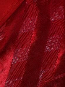 DrisQ DrisQ 1pc Men's Sexy Mid-Waist Underwear In Vibrant Red, Popular With Men - Red - View 5