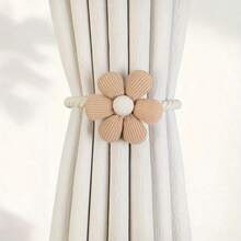 1pc Curtain Buckle Strap Simple Modern Small Fresh Flower Creative Binding Rope Strap Door Curtain Storage Buckle Decoration - multicolor - View 9