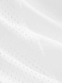 SHEIN Cheerettes 女款 2 件組純色高腰運動短褲－白色 藍色 休閒健身 - 彩色 - 查看 7