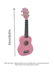 21-Inch Portable Wooden Ukulele, Ideal For Beginners. . Perfect For Birthday And Holiday Celebrations, Excellent - Multicolor - View 7