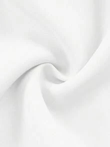 Selianne 女款休閒對比色背心短褲兩件套，小碼度假風棕色系白色夏季套裝 - 彩色 - 查看 3