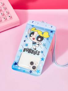 THE POWERPUFF GIRLS X Joivida 防水手機袋 觸控螢幕相容 游泳潛水漂流河川健行溫泉水上樂園 浮力氣墊不沉水 IPX8 防水密封 吊繩掛頸帶 透明高清 大容量 通用 7.2 吋以下所有手機 - 查看 11