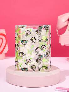 THE POWERPUFF GIRLS X Joivida 1 buah Joivida Map File Transparan Portabel dengan Jepitan Ganda, Tersedia 3 Gaya, Simpan Foto Sebagai Album, Juga Untuk Uang, Alat Tulis, Buku Catatan, Buku Stiker, Cocok Untuk Kantor, Sekolah, Hadiah yang Menyenangkan - A7 - View 11