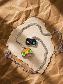 Fuggler | Fanslatte Character Pendant Unisex Necklace Edgy - color - View 2