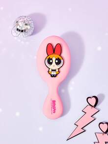 THE POWERPUFF GIRLS X Joivida Inflatable Cushion Comb, Fun And Cute Cartoon Design, Lightweight Travel Comb Suitable For Home And Trips, Perfect Gift For Friends And Holidays - The Powerpuff Girls - View 10