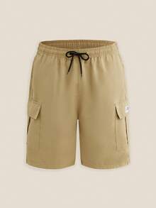3pcs Men's Casual Cargo Shorts, Outdoor Sports Side Pocket DesignBermuda Shorts, Summer - Multicolor - View 10