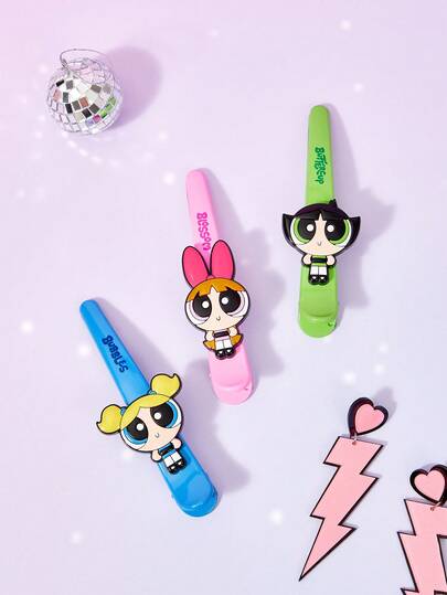 THE POWERPUFF GIRLS X Joivida Cute Clip Suitable For Daily Wear