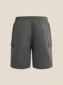 3pcs Men's Casual Cargo Shorts, Outdoor Sports Side Pocket DesignBermuda Shorts, Summer - Multicolor - View 5