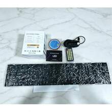 Luz de pantalla suave de píxeles LED programable, luz decorativa de coche con ojo de diablo, control por APP con texto DIY, patrón y animación, luz nocturna de pared y escritorio para hogar, bar, sala de juegos y soporte para conciertos - luz policromática - Ver 12