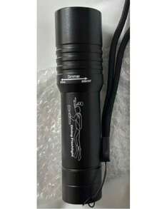 Power Professional Diving Lamp, Rechargeable 18650 Battery, , Suitable For Fishing, Beach Prospecting, And Underwater Operations - Black - View 9