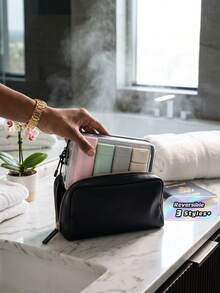 北欧风彩色软管分装瓶旅行套装化妆品洗发水沐浴露面霜乳液瓶家居浴室装饰秋季装饰返校季 - 彩色 - 查看 2
