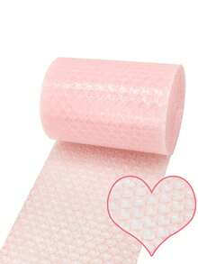 Gulungan Busa Pembungkus Kado PE, Busa Serat Panjang Warna Pink Sederhana, Cocok untuk Bantalan Kemasan untuk Pesta, Pindahan, dan Pengiriman. Pembungkus Gelembung Transparan Memberikan Perlindungan Ekstra, Sangat Cocok untuk Perlengkapan Pindahan, Pembungkus Kado, dan Dekorasi Kado. - Baby Pink - View 7