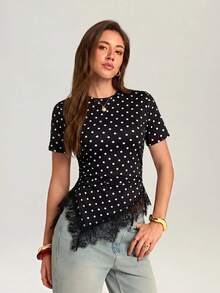 Women T-Shirts - Negro 7 - View 5