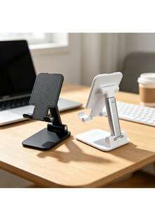 Foldable Desk Phone Holder Stand, Compatible With All Smartphones, Ideal Office Accessory, Suitable For Android Phones, Birthday Gift For Family And Friends, Phone Accessory - Multicolor - View 3