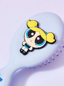 THE POWERPUFF GIRLS X Joivida Inflatable Cushion Comb, Fun And Cute Cartoon Design, Lightweight Travel Comb Suitable For Home And Trips, Perfect Gift For Friends And Holidays - The Powerpuff Girls - View 8