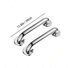 Stainless Steel Grab Bar Bathroom Handicap Shower Tub Handle Support Bathroom Accessories Bathroom Tools - silver - View 14