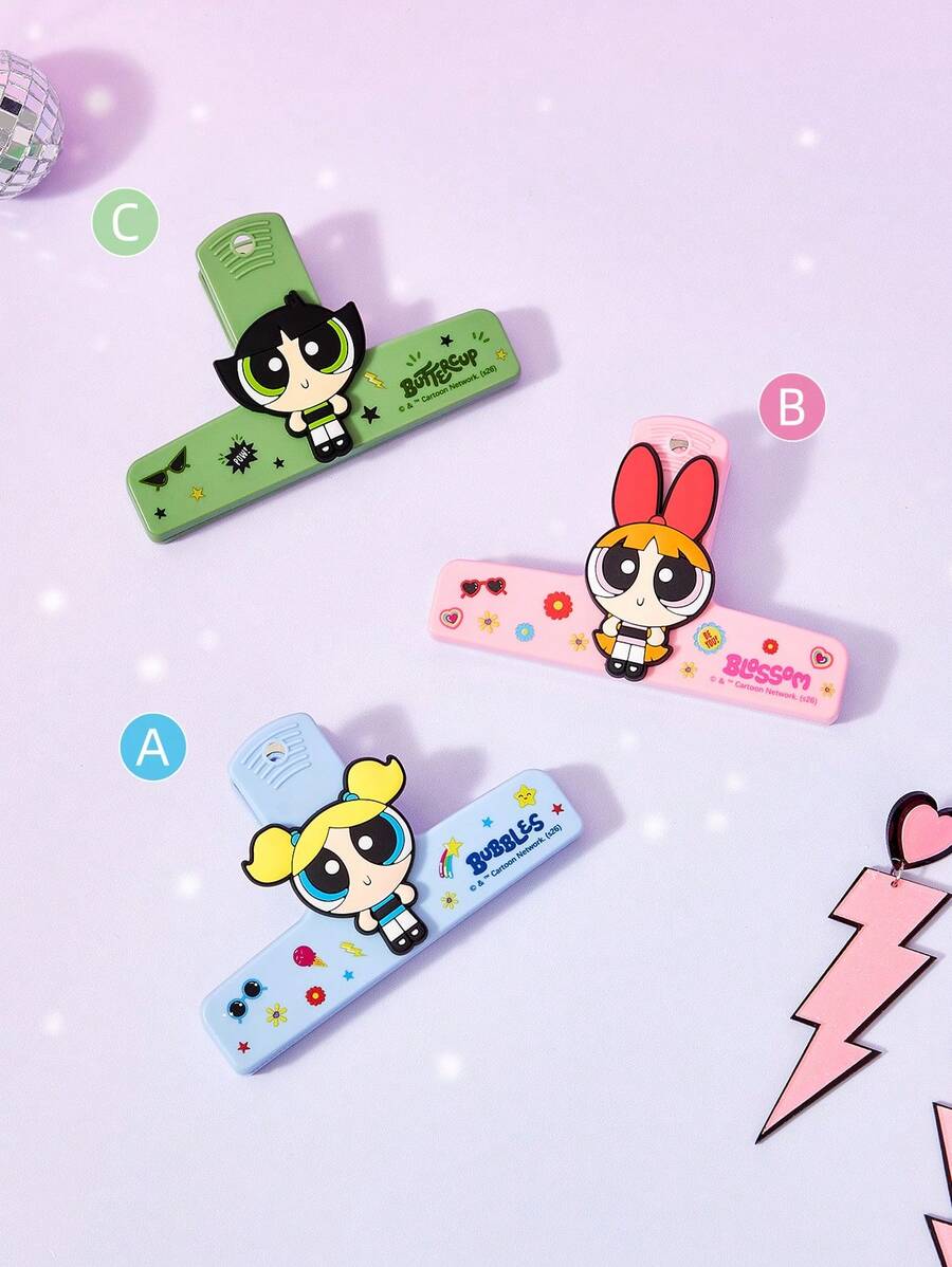 THE POWERPUFF GIRLS X Joivida Cute Cartoon Folder Suitable For Office Daily Use - The Powerpuff Girls - View 1