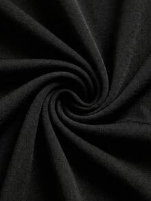SHEIN SXY 2件裝黑白基礎款短版方領細肩帶背心上衣 - 黑與白 - 查看 8