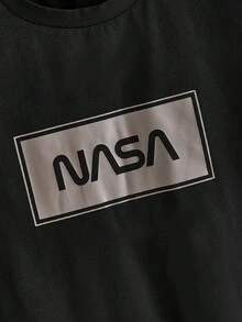 EASEVO 2件組男士大尺碼休閒短袖T恤與慢跑長褲套裝 - 彩色 - 查看 3