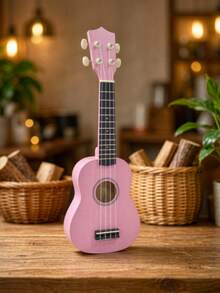 21-Inch Portable Wooden Ukulele, Ideal For Beginners. . Perfect For Birthday And Holiday Celebrations, Excellent - Multicolor - View 5