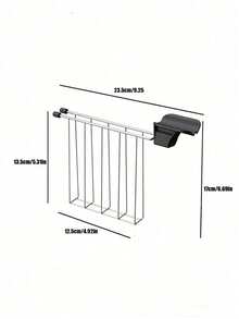 Haus Hana 1pc Stainless Steel Toaster Rack, Suitable For Toasting Bread In The Oven, A Sandwich Grill For Placing Bread, Bagels, Pastries, Croissants, Compatible With Most Toasters, Household Kitchen Accessory - Multicolor - View 7