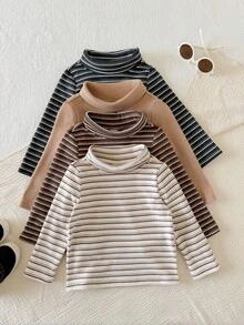 SHEIN 4件組男嬰秋冬保暖內裡上衣 - 彩色 - 查看 3