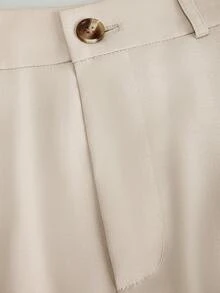 Calvornis 男士時尚提花單排扣西裝外套與長褲套裝，適合日常通勤、工作、派對與宴會。送給男朋友或丈夫的絕佳禮物。適用於休閒工作日、週末旅行、戶外活動、旅遊、半正式場合、週年紀念、生日、夏季假期、婚禮 - 杏色 - 查看 3