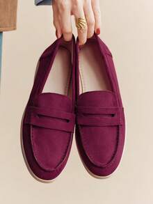 Burgundy.