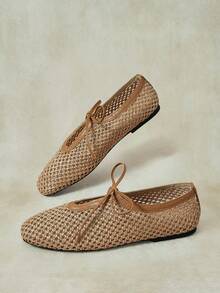 Styleloop Señoras, Uñas de Sauce, Hebillas, Zapatos Planos. - Camel - Ver 11