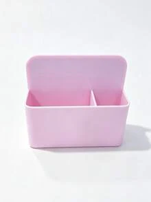 1pc Magnetic Pen Holder Organizer Box, Blackboard Wall Mount Back To School - Multicolor - View 19
