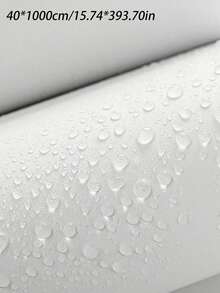 1 Roll White Self-Adhesive Wallpaper / Vinyl Wall Sticker, Suitable For Renovating Bedrooms, Living Rooms, Household Furniture And Cabinets, Wall Decoration, Removable, Easy To Clean, Home Decor Sticker - multicolor - View 10