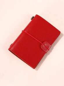 Haus Hana A7 Mini Loose Leaf Binder Notebook With Blank & Lined Pages, Portable Elastic Strap Journal, Pocket Diary Planner For Writing, Drawing, Sketching, To Do List, Scrapbook, Office Desk, Home Workspace, Handbag, Backpack, Meeting Notes, Gift & Daily Use - multicolor - View 19